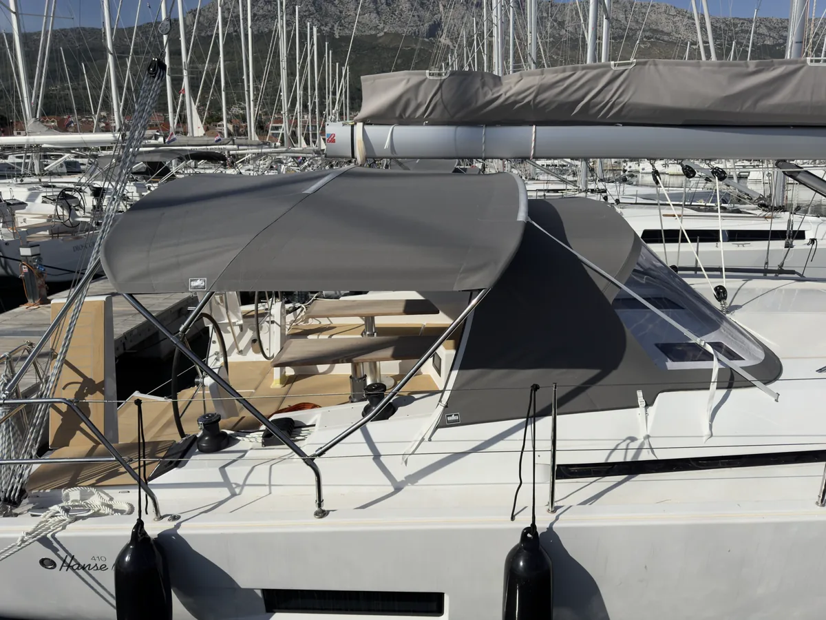 Hanse 410 — Sprayhood #12