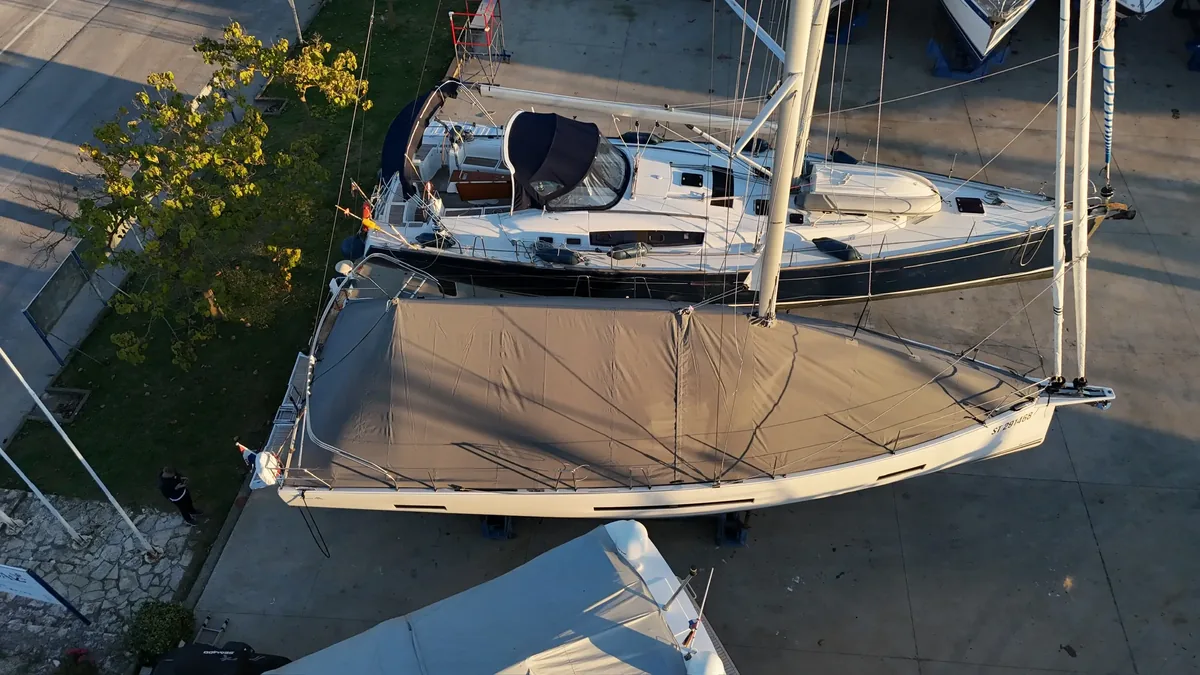 Hanse 460 — Zimska cerada #9