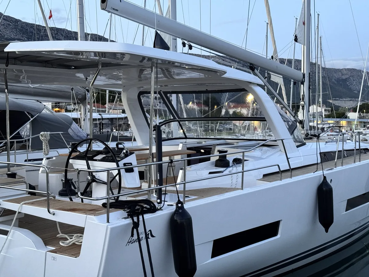 Hanse 590 — Sprayhood #10