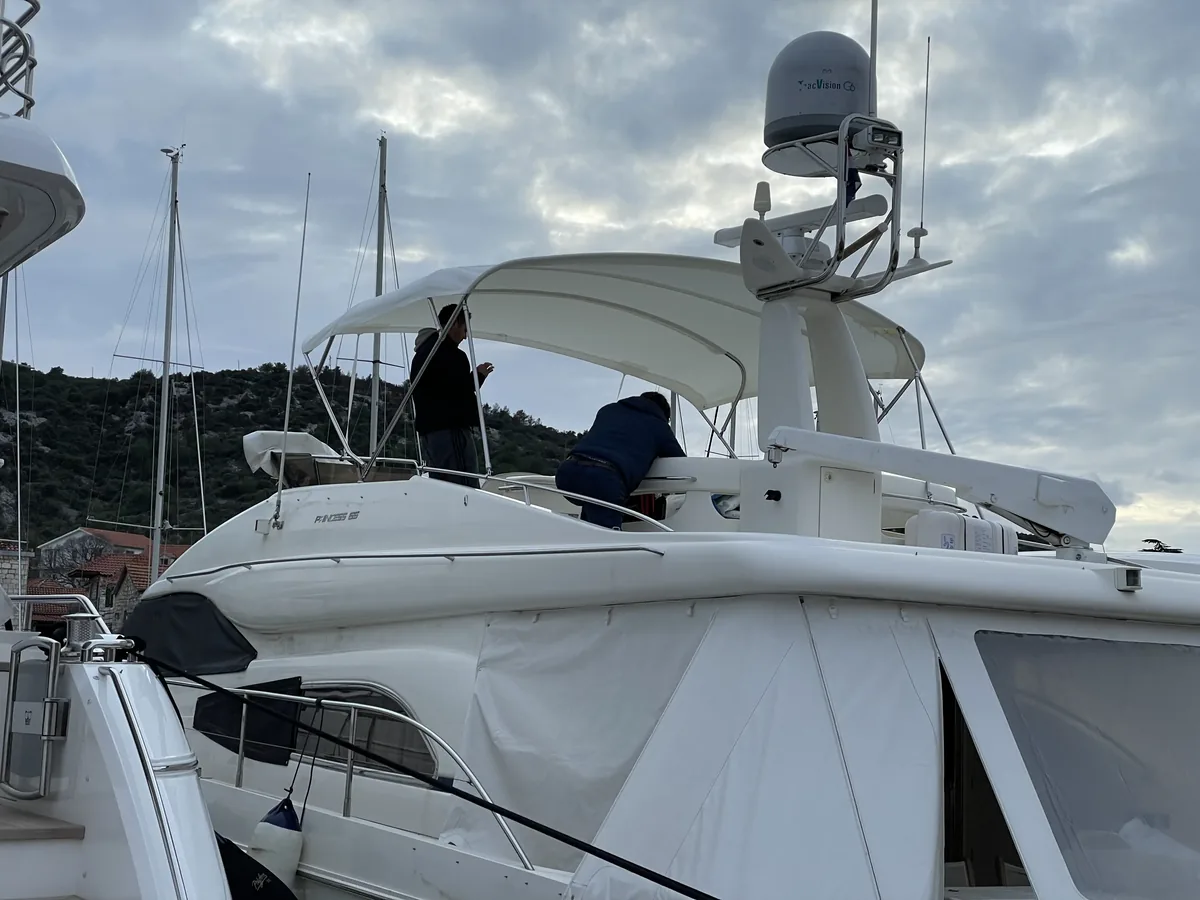 Princess 65 — Bimini #7