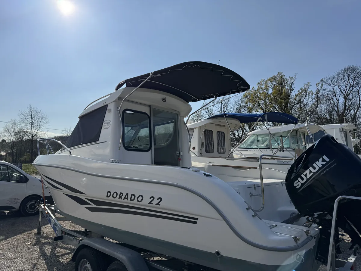 Sessa Marine Dorado 22 — Bimini #7